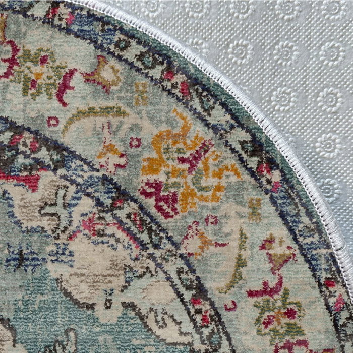 Conceptum Alfombra Turquesa 120 x 120 cm